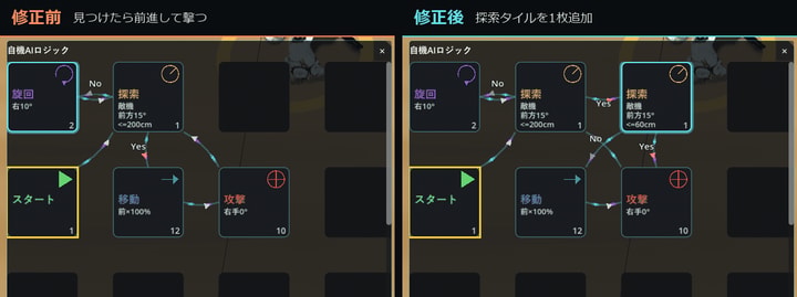 ロボットを操作しないゲームにした理由